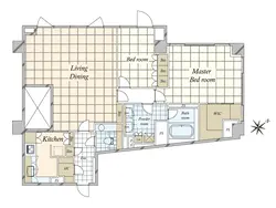 【東京都/港区六本木】パークマンション六本木 間取り図