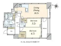 【東京都/千代田区四番町】ザ・パークハウス四番町レジデンス 間取り図