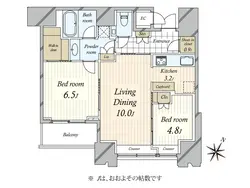 【東京都/港区六本木】THE ROPPONGI TOKYO 間取り図