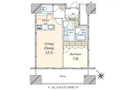 【東京都/港区麻布台】麻布台ヒルズ B1街区 間取り図