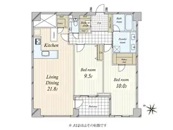 【東京都/渋谷区南平台町】ルフォン南平台 間取り図