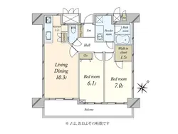 【東京都/渋谷区渋谷】渋谷アインス 間取り図