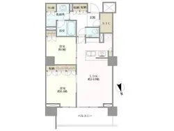 【東京都/渋谷区恵比寿西】パークナード代官山 間取り図