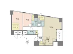 【東京都/港区芝】パークハウス芝タワー 間取り図