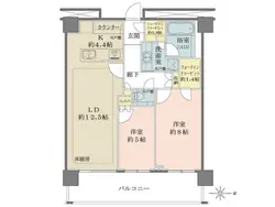 【東京都/港区白金】グランドメゾン白金の杜　ザ・タワー 間取り図