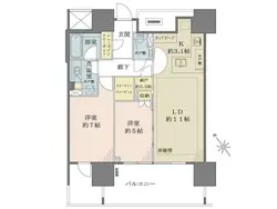 【東京都/渋谷区恵比寿】グランドヒルズ恵比寿 間取り図