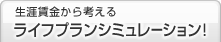 生涯賃金から考えるライフプランシミュレーション！