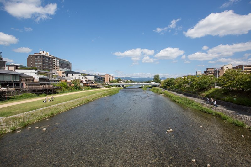 鴨川公園（三条大橋付近）
