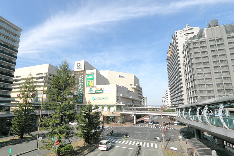 JR「尼崎」駅 北側の街並み