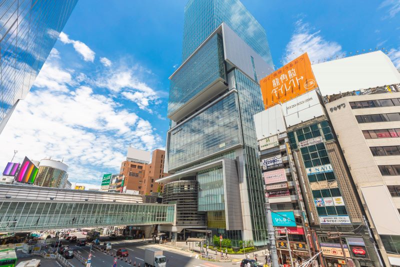 ランドマークとして賑わう「渋谷ヒカリエ」