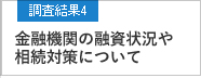 調査結果4 金融機関の融資状況や相続対策について