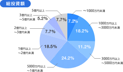 [グラフ]総投資額